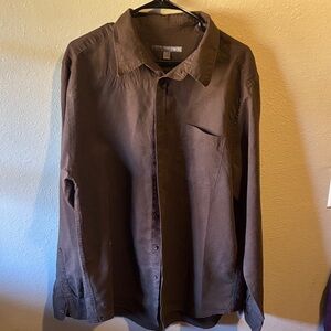 Old Navy Chocolate Brown Long Sleeve Top